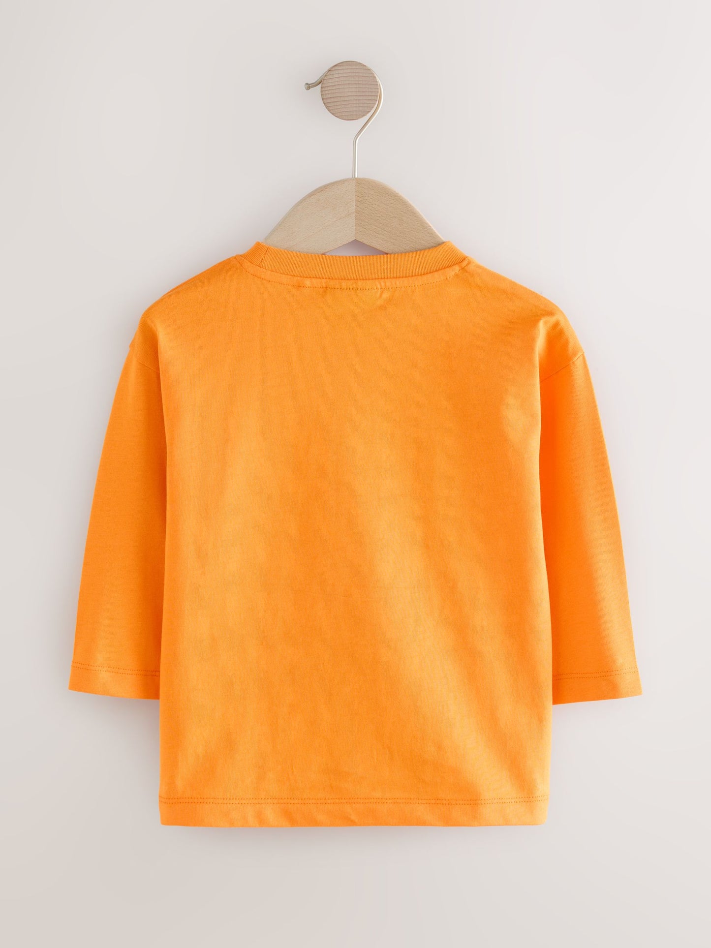 Orange Glow in the Dark Mickey Mouse Halloween Long Sleeve T-Shirt (3mths-8yrs) image 6