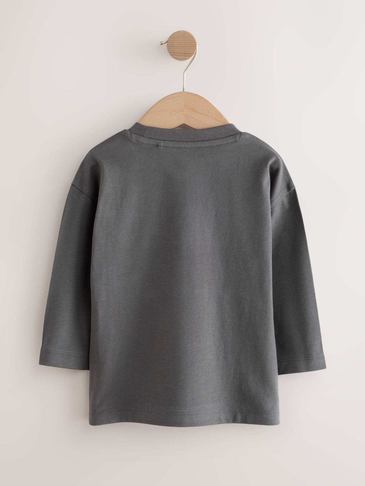 Charcoal Grey Glow in the Dark Bluey Halloween Long Sleeve T-Shirt (3mths-8yrs) image 6