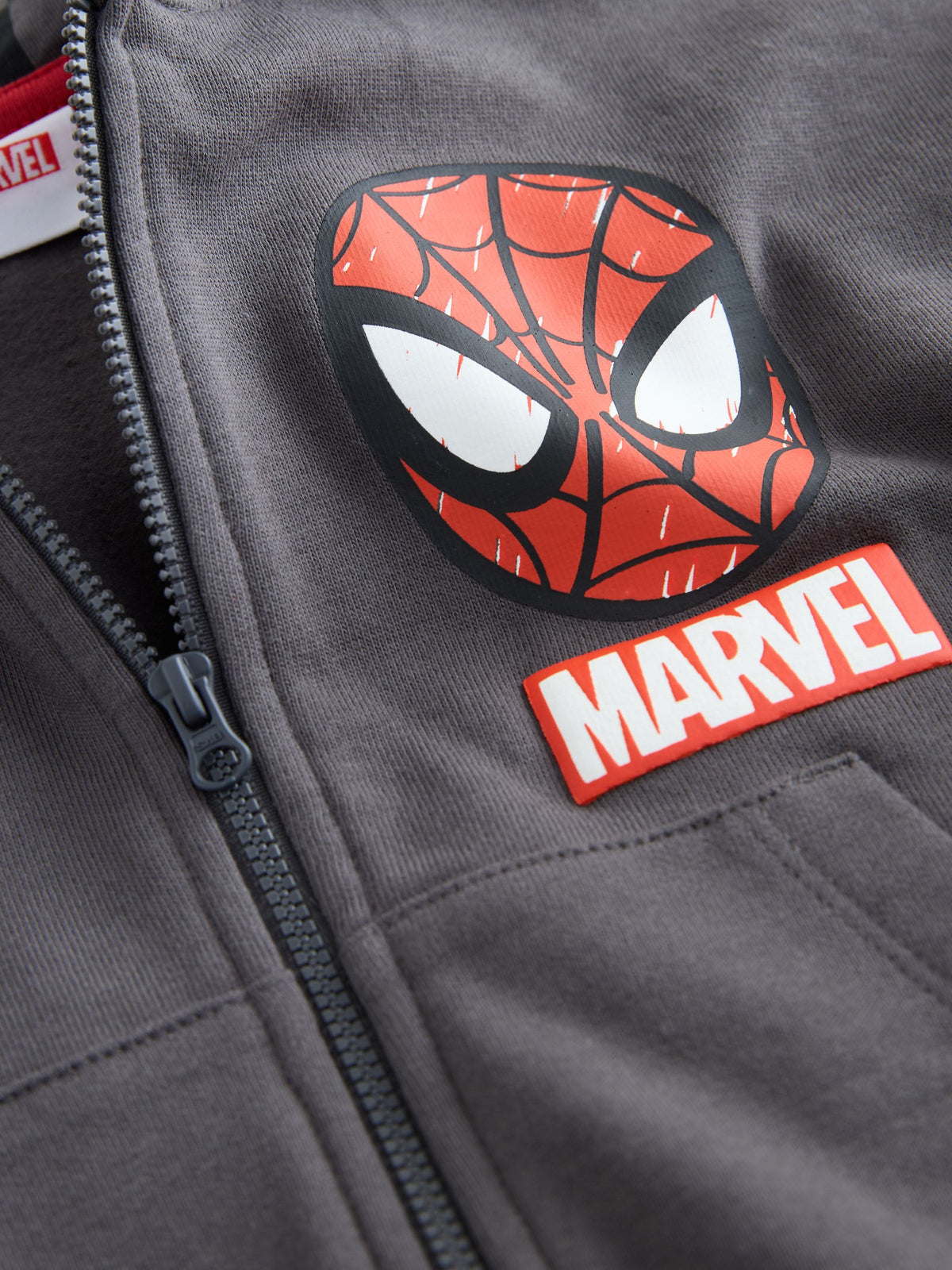 Dsiney Kidz - Black Marvel Zip Through Hoodie (3mths-8yrs) image 3