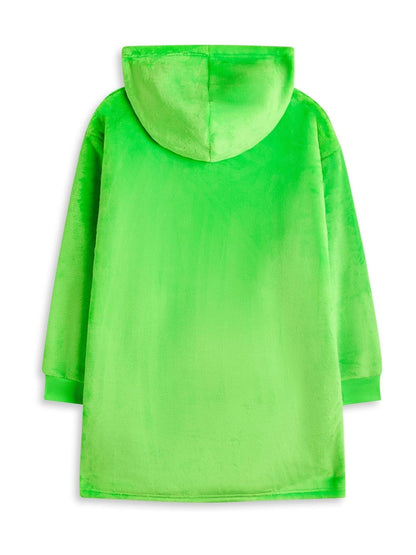 Dsiney Kidz - Vanilla Underground Green Kids Super Mario Character Blanket Hoodie image 2