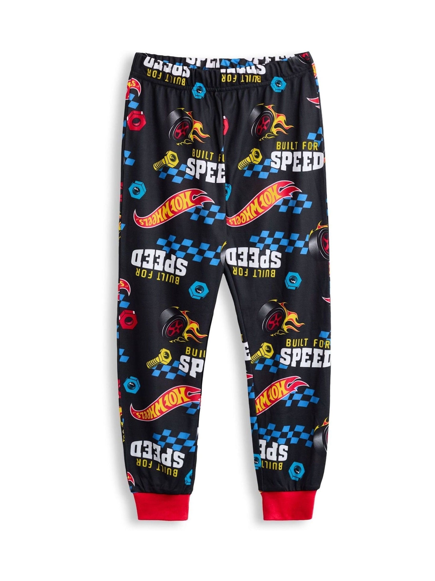 Dsiney Kidz - Vanilla Underground Blue Boys Hot Wheels Pyjamas 2 Pack image 3