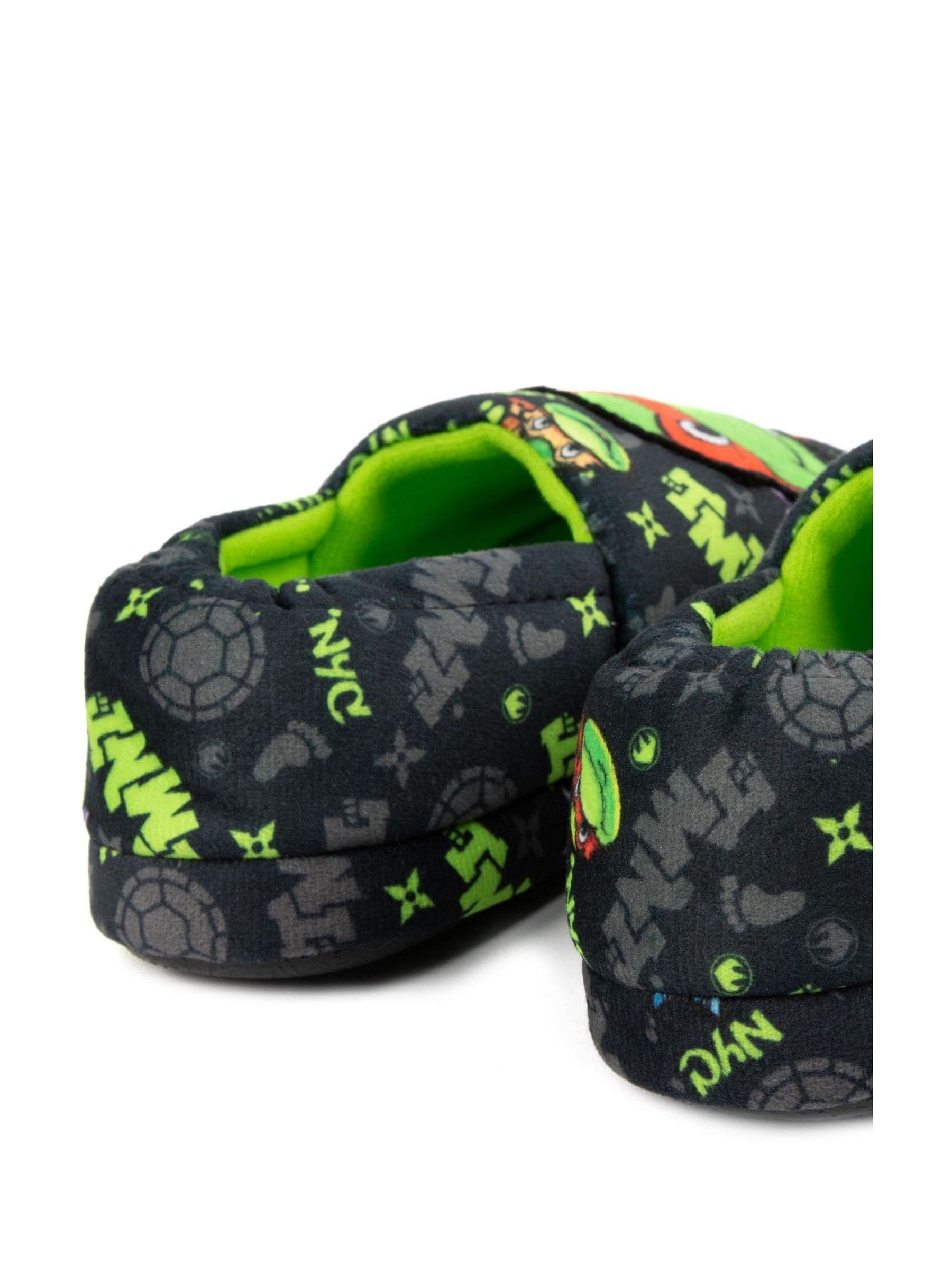 Dsiney Kidz - Vanilla Underground Black Teenage Mutant Ninja Turtles Raphael Slippers image 5