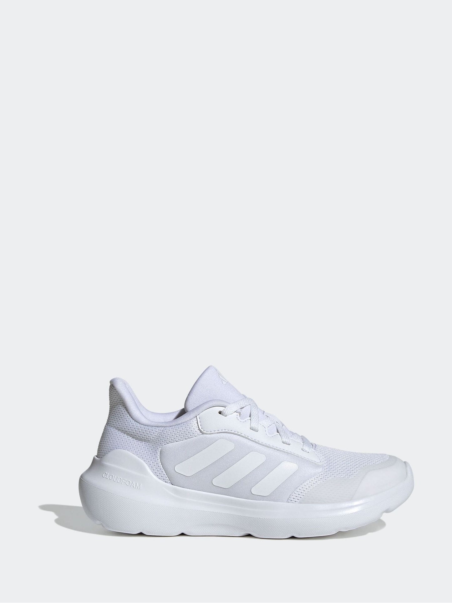 adidas White Tensaur Run 2.0 Lace Junior Trainers image 1