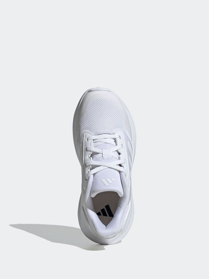 adidas White Tensaur Run 2.0 Lace Junior Trainers image 5