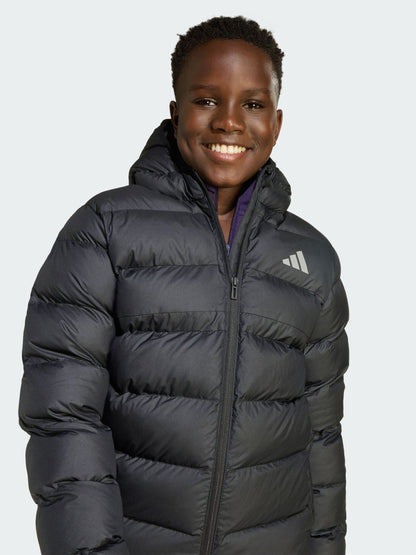 Dsiney Kidz - adidas Black Synthetic Down Kids Jacket image 1