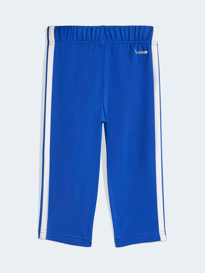 adidas Blue Seasonal Essentials Tiberio 3-Stripes Tricot Tracksuit Infant Kids image 4