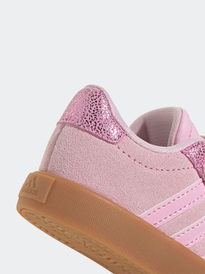 adidas Pink VL Court 3.0 Hook and Loop Kids Trainers image 8