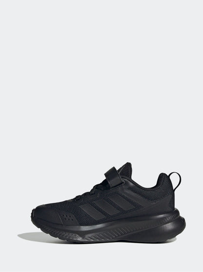adidas Black Fortarun 4.0 Hook and Loop Kids Trainers image 2