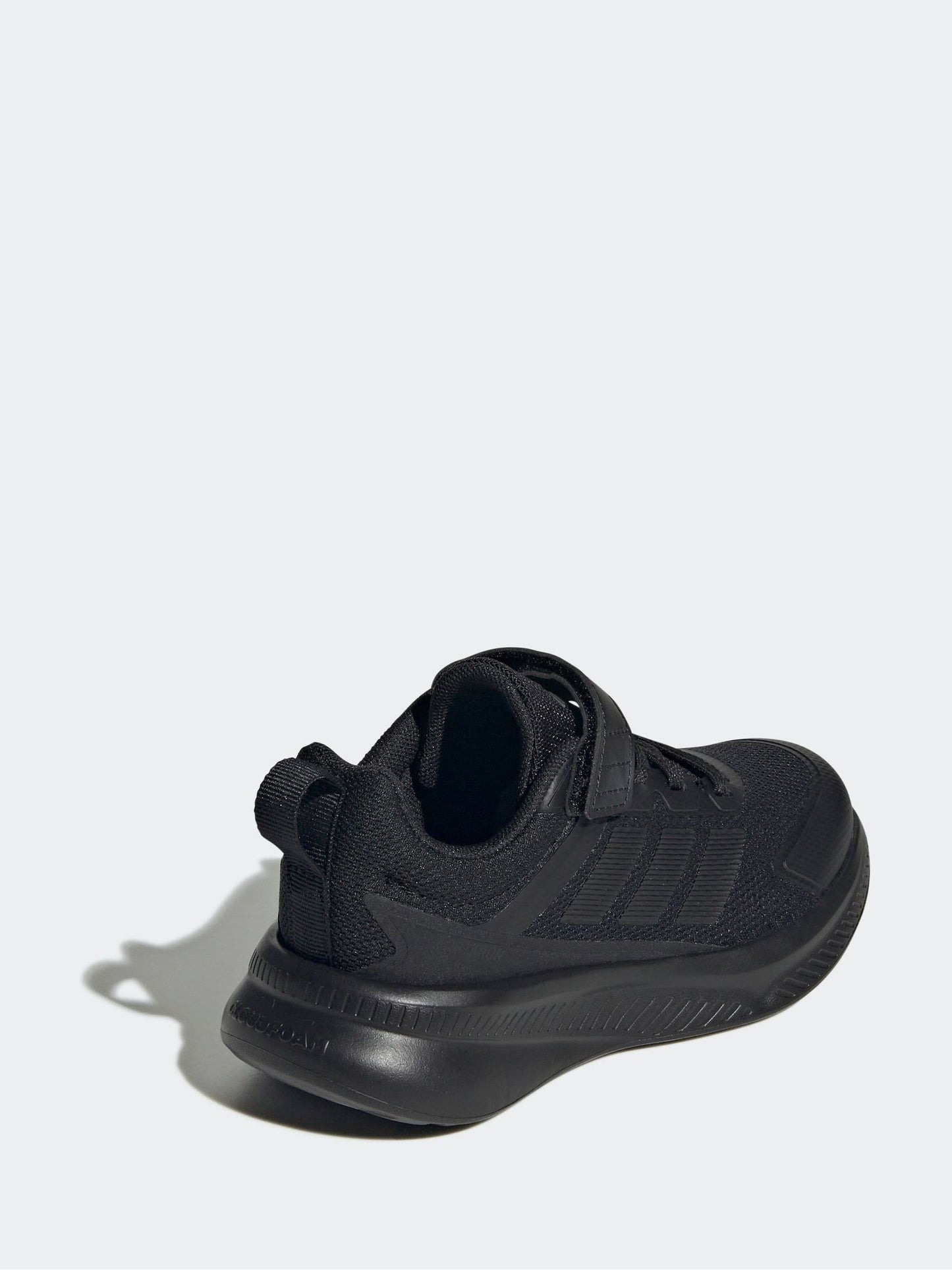 adidas Black Fortarun 4.0 Hook and Loop Kids Trainers image 4
