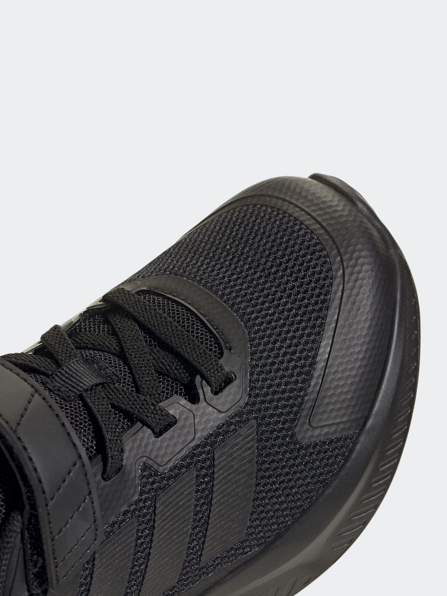 adidas Black Fortarun 4.0 Hook and Loop Kids Trainers image 8