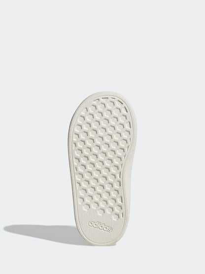 adidas Grey Grand Court 2.0 Elastic Lace Infant Trainers image 7