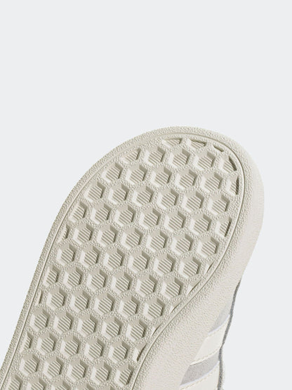 adidas Grey Grand Court 2.0 Elastic Lace Infant Trainers image 9