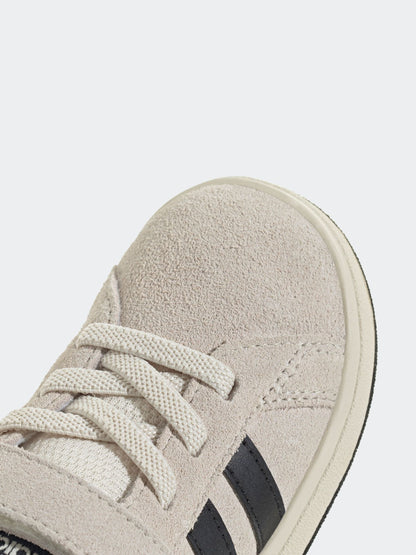 adidas Ash Grey Grand Court 2.0 Elastic Lace Infant Trainers image 8