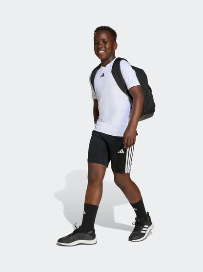 Dsiney Kidz - adidas White Train Essentials 3-Stripes Kids T-Shirt & Shorts Set image 3