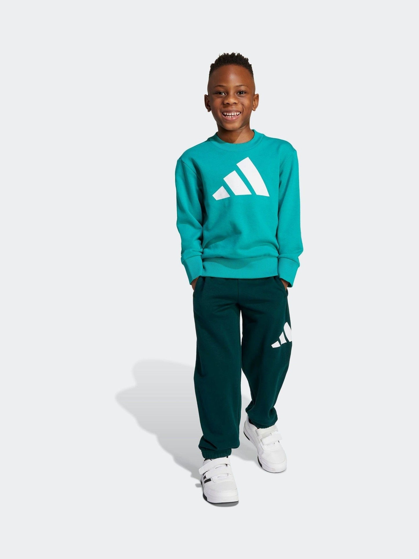 Dsiney Kidz - adidas Green Essentials Infant Kids Joggers Set image 1
