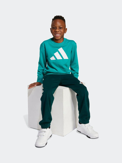 Dsiney Kidz - adidas Green Essentials Infant Kids Joggers Set image 3