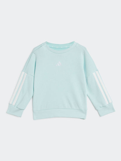Dsiney Kidz - adidas Mint Green Essentials Infant Kids Joggers Set image 2