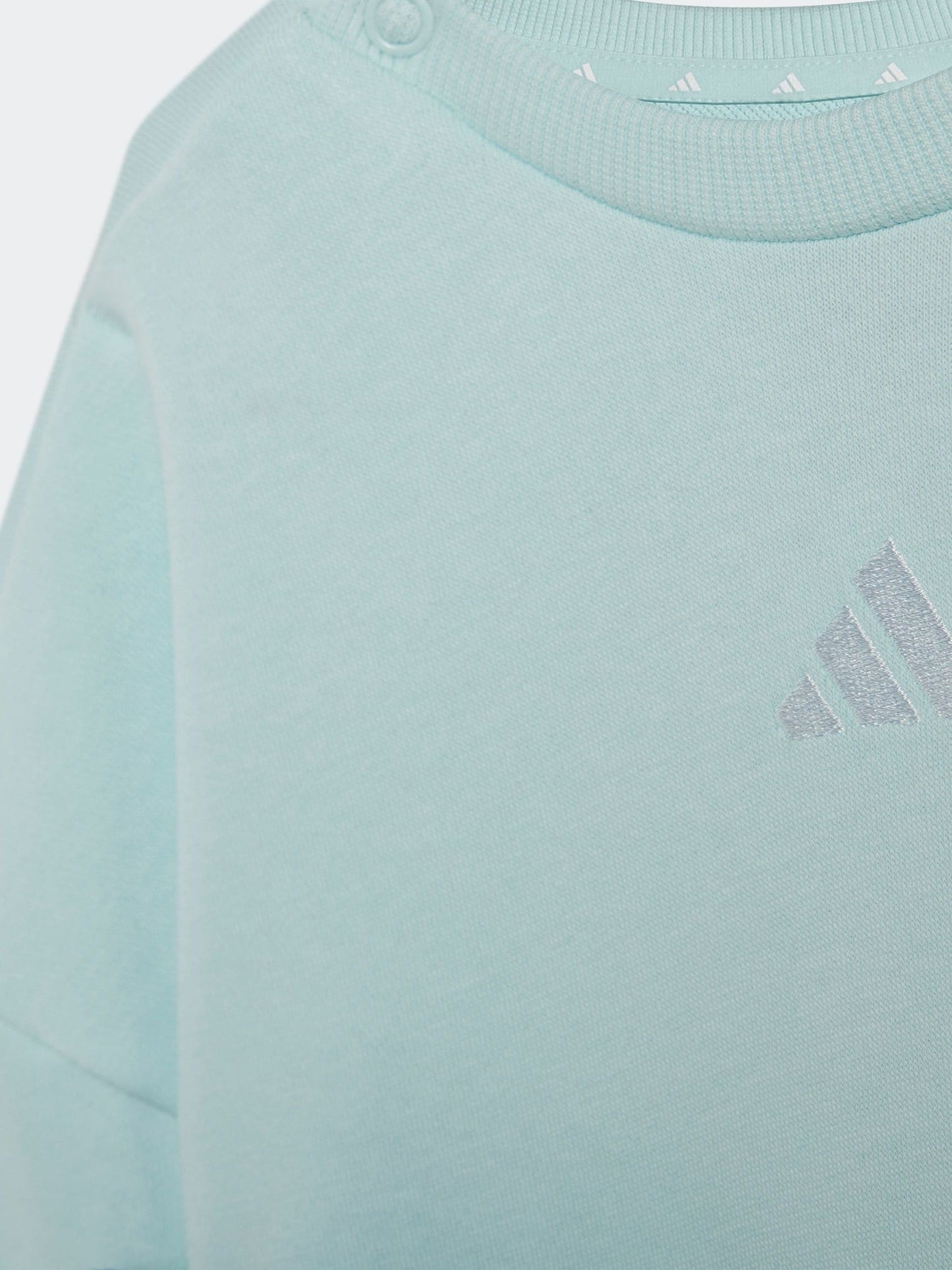 Dsiney Kidz - adidas Mint Green Essentials Infant Kids Joggers Set image 5