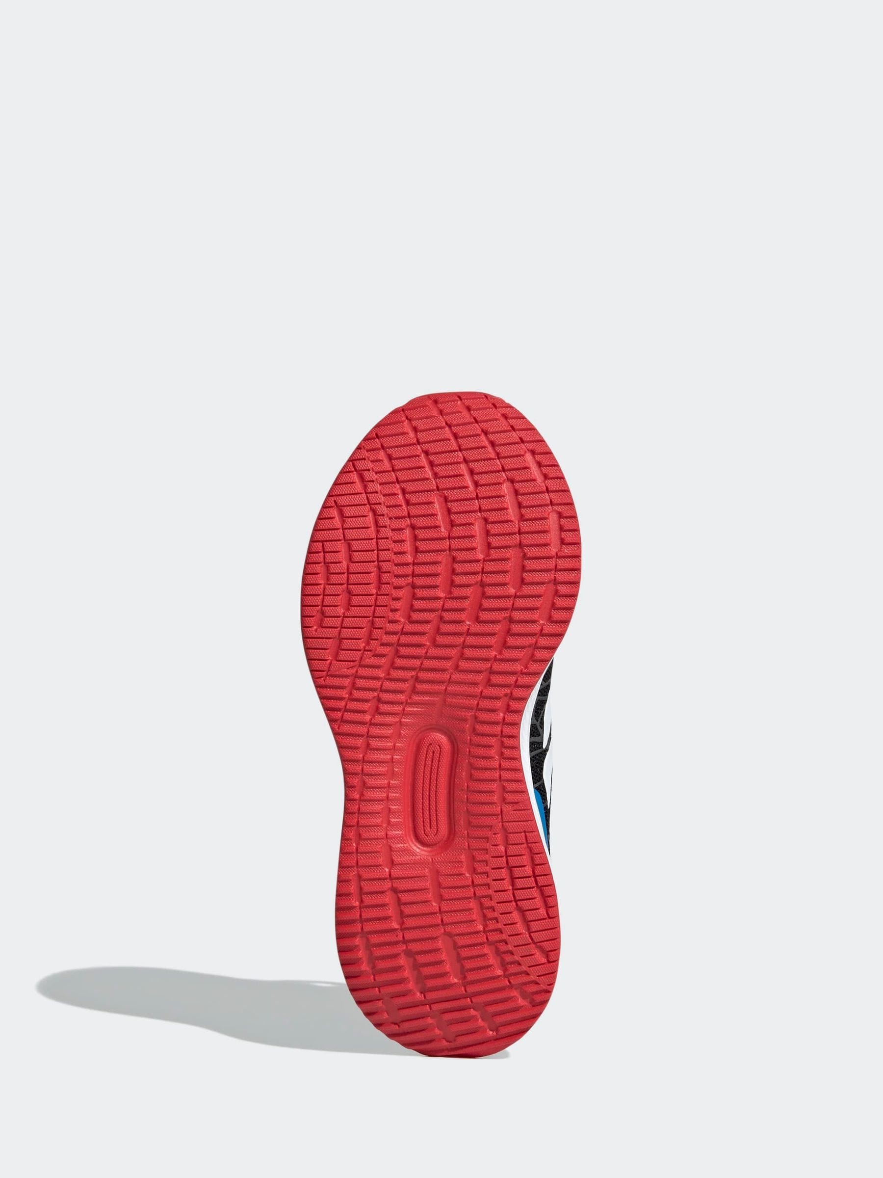 adidas Black Marvel Spider-Man Runfalcon Hook and Loop Kids Trainers image 7