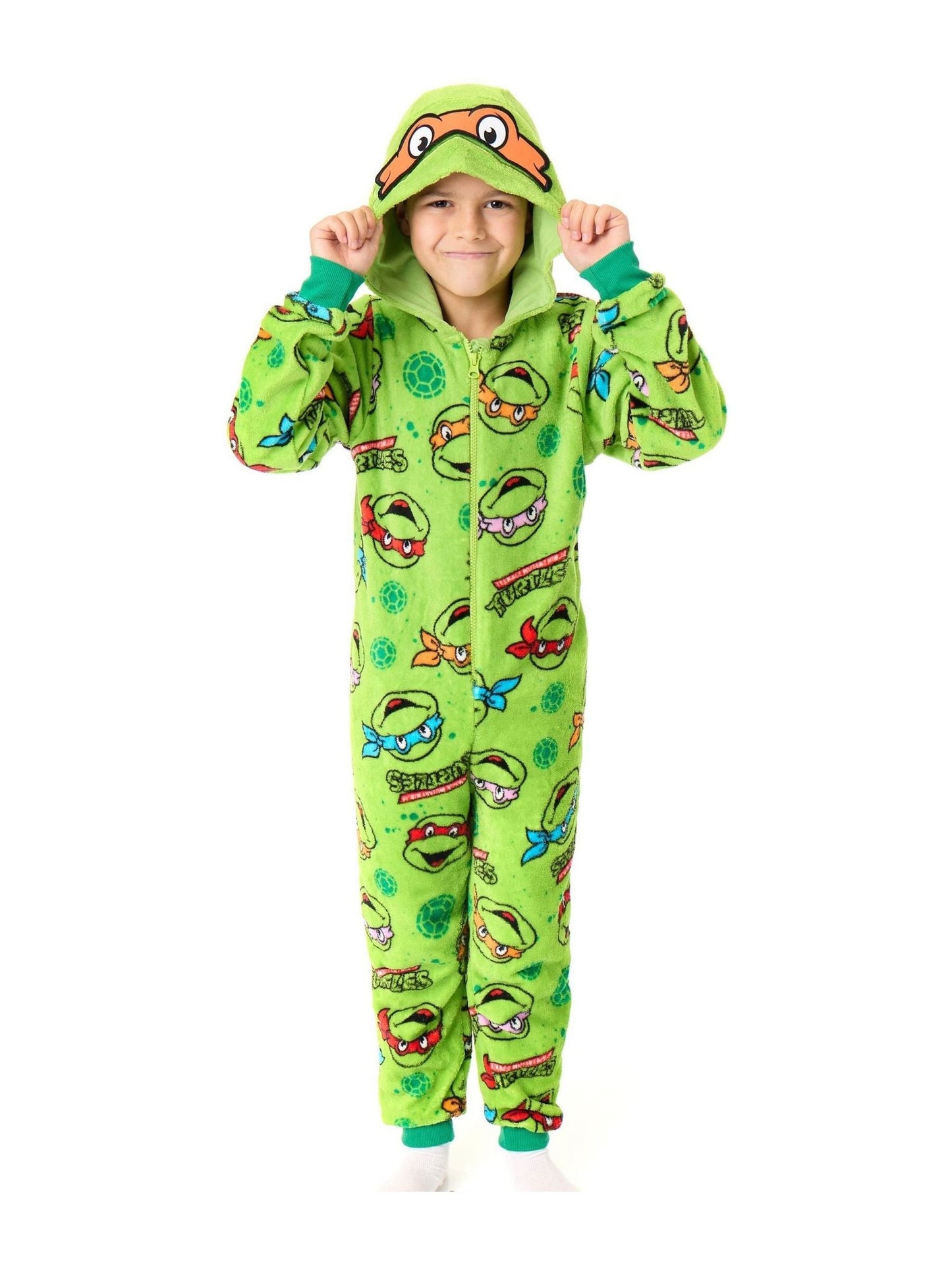 Dsiney Kidz - Vanilla Underground Green Boys Teenage Mutant Ninja Turtles All-In-One image 1