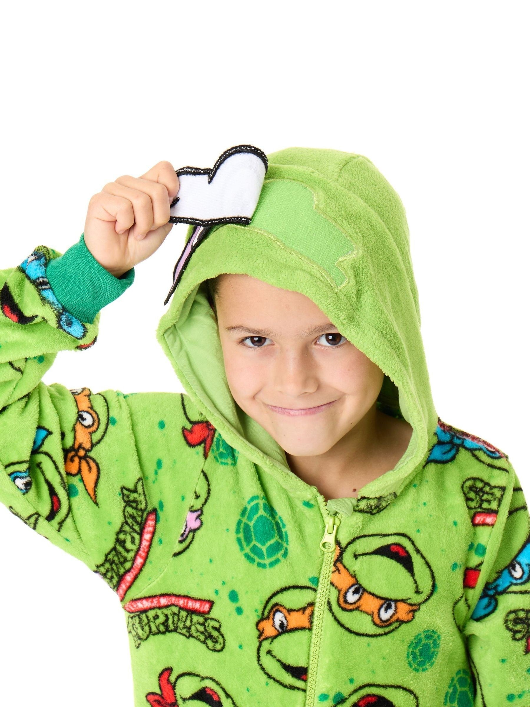 Dsiney Kidz - Vanilla Underground Green Boys Teenage Mutant Ninja Turtles All-In-One image 3