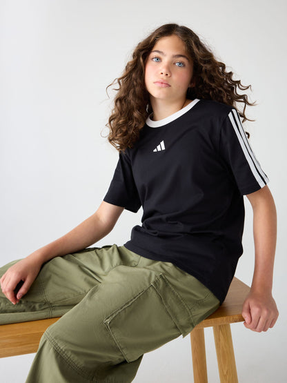 Dsiney Kidz - adidas Black/White Essentials Kids T-Shirt image 3