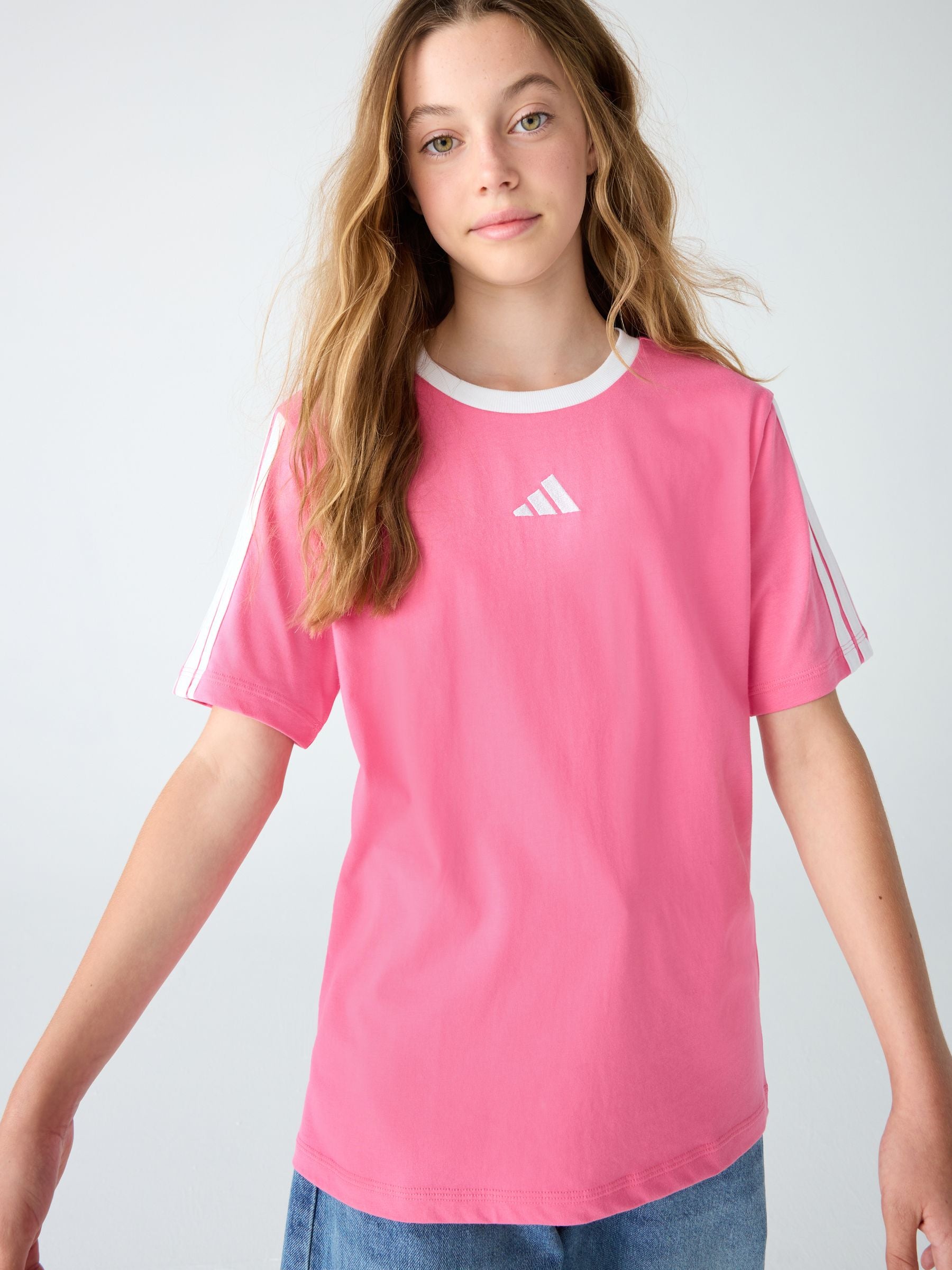 Dsiney Kidz - adidas Pink Essentials Kids T-Shirt image 1