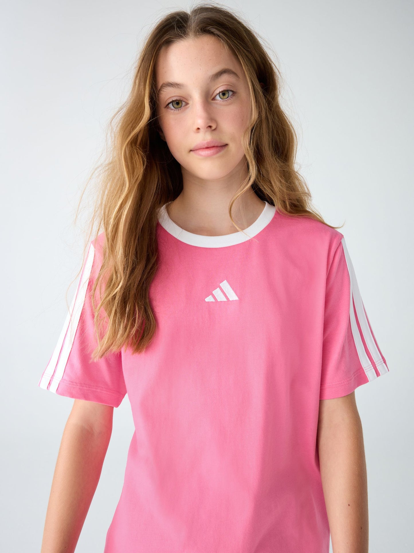 Dsiney Kidz - adidas Pink Essentials Kids T-Shirt image 5
