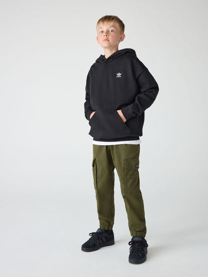 Dsiney Kidz - adidas Originals Black Loose Fleece Hoodie image 1