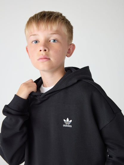 Dsiney Kidz - adidas Originals Black Loose Fleece Hoodie image 4