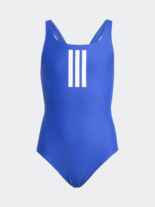 Dsiney Kidz - adidas Blue 3-Stripes Kids Swimsuit image 1