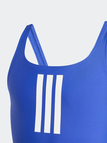 Dsiney Kidz - adidas Blue 3-Stripes Kids Swimsuit image 3