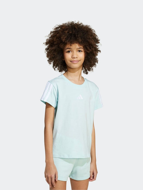 Dsiney Kidz - adidas Mint Green Essentials Kids T-Shirt image 1