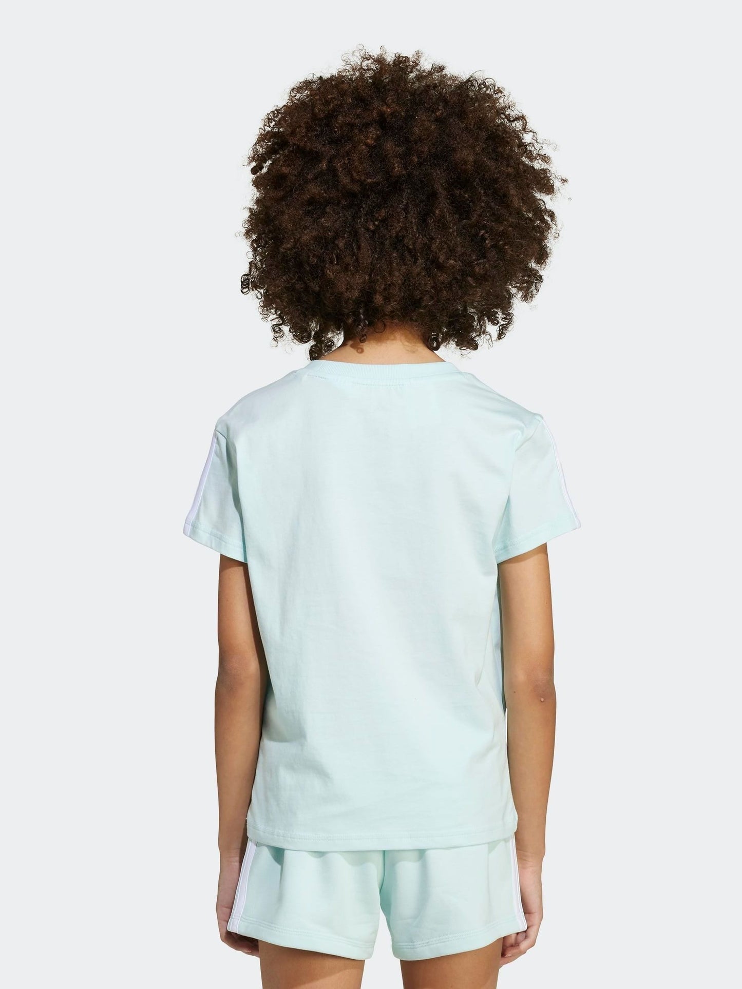 Dsiney Kidz - adidas Mint Green Essentials Kids T-Shirt image 2