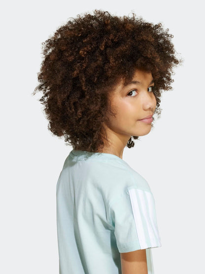 Dsiney Kidz - adidas Mint Green Essentials Kids T-Shirt image 5
