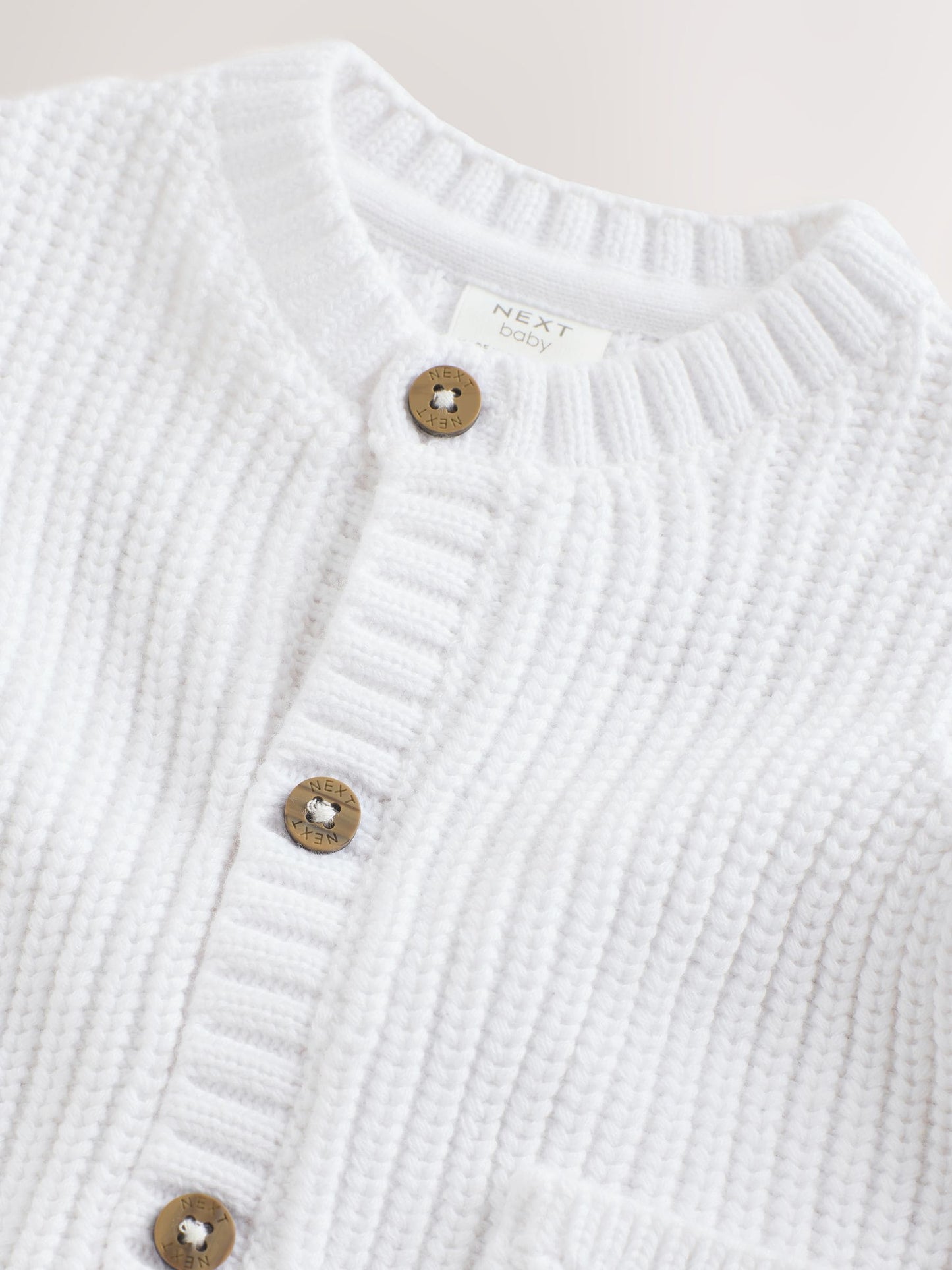 Dsiney Kidz - White Born In 2026 Baby Cardigan image 4