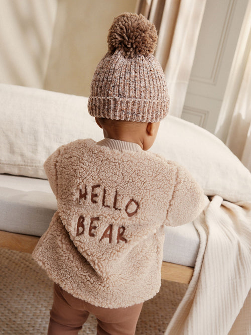 Brown Borg Hello Bear Baby Jacket - image 1