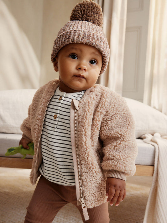 Brown Borg Hello Bear Baby Jacket - image 2