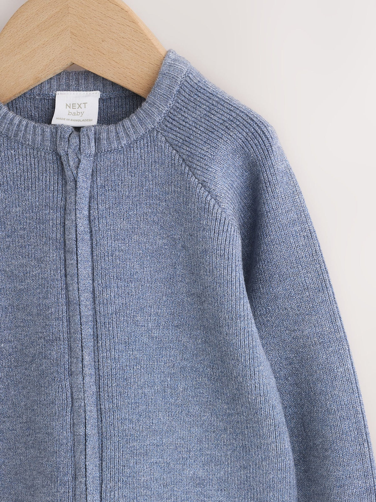 Blue Knitted Baby Cardigan (0mths-2yrs) - image 3