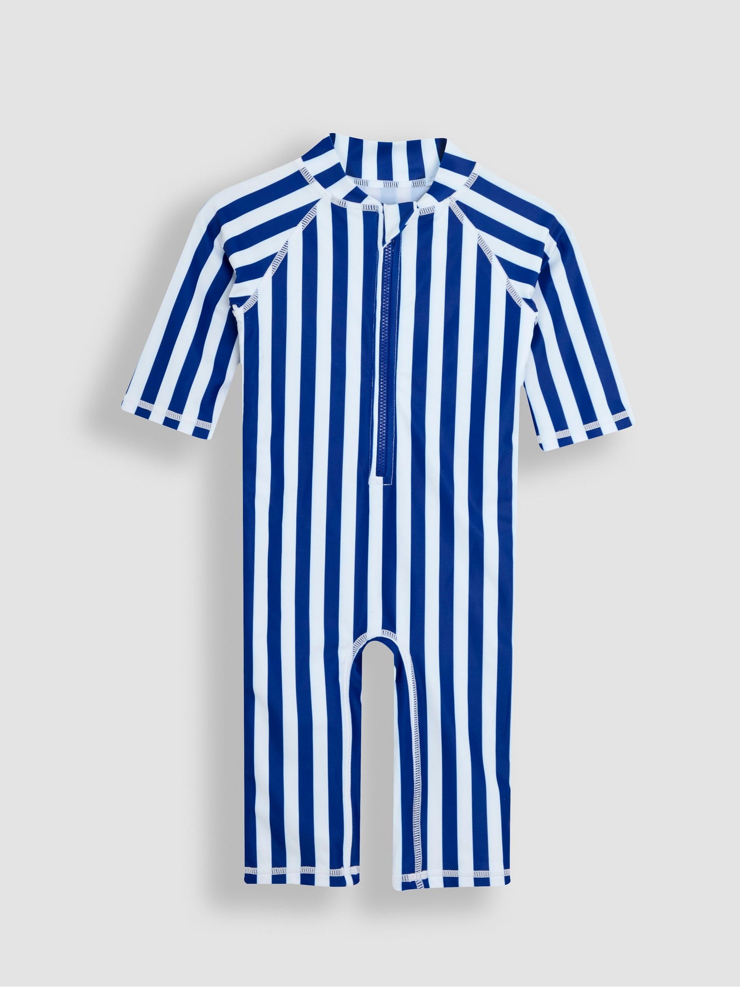 JoJo Maman Bébé Blue Stripe UV Sunsafe Suit image 6