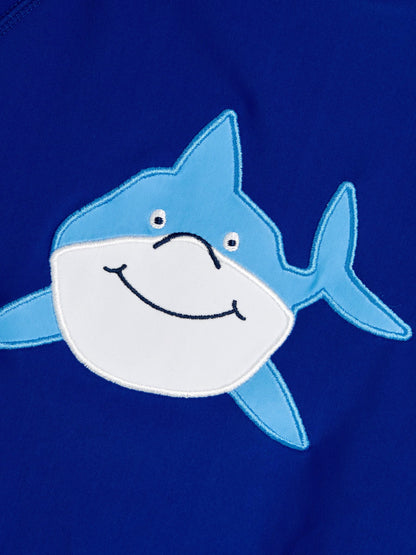 JoJo Maman Bébé Shark Sunsafe Rash Vest Set image 6