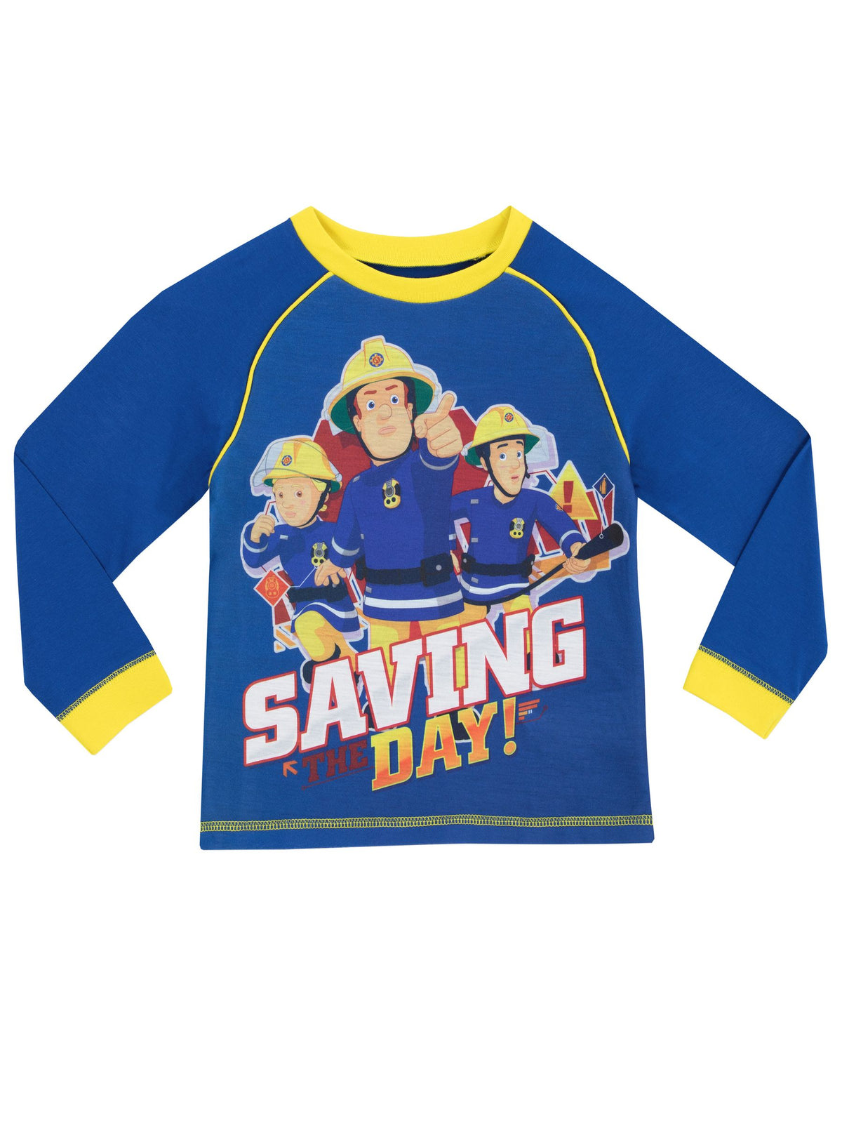 Character Blue Fireman Sam Long Sleeve Pyjamas - image 2
