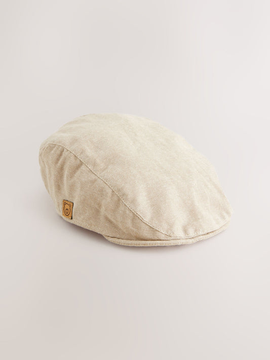 Beige Flat Cap (0mths-2yrs) image 1