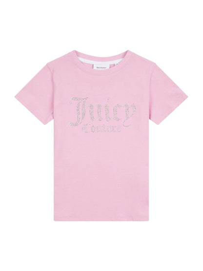 Dsiney Kidz - Juicy Couture Pink Fitted Diamante T-Shirt image 5