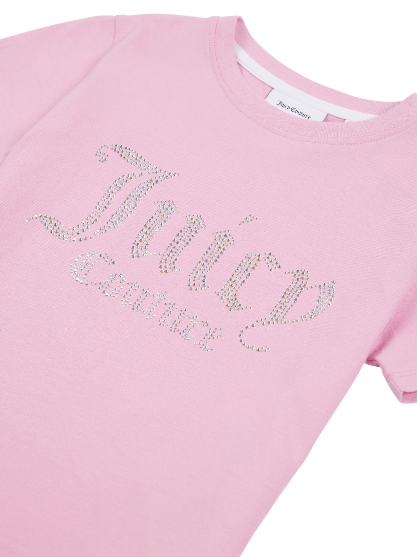 Dsiney Kidz - Juicy Couture Pink Fitted Diamante T-Shirt image 7