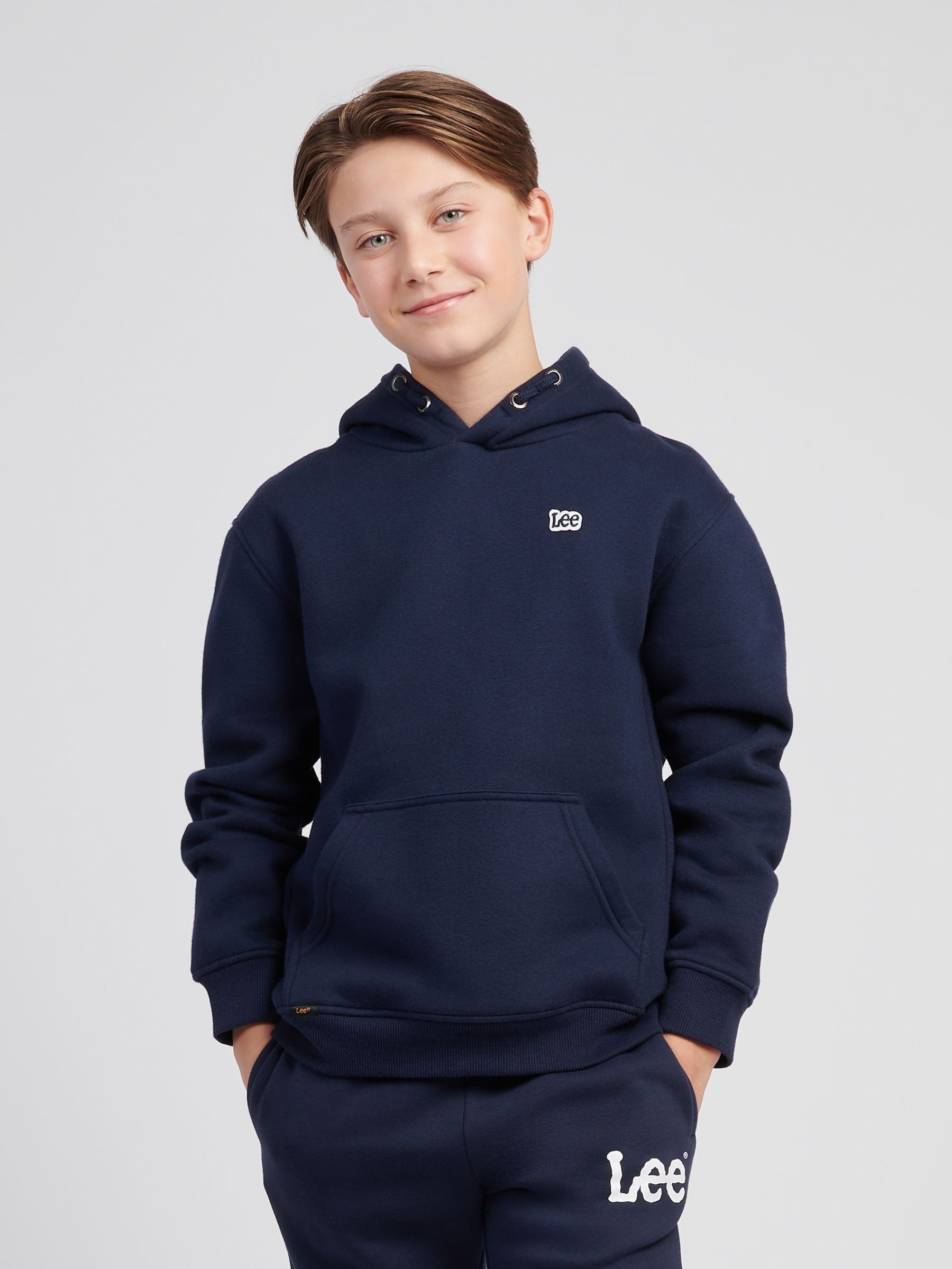 Dsiney Kidz - Lee Blue Badge Hoodie image 1