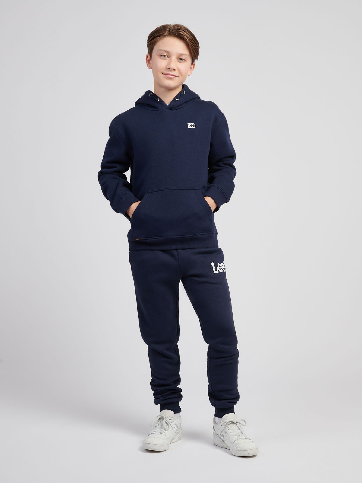 Dsiney Kidz - Lee Blue Badge Hoodie image 3