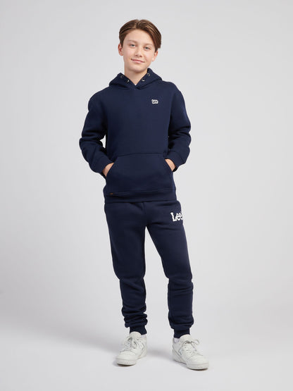 Dsiney Kidz - Lee Blue Badge Hoodie image 3