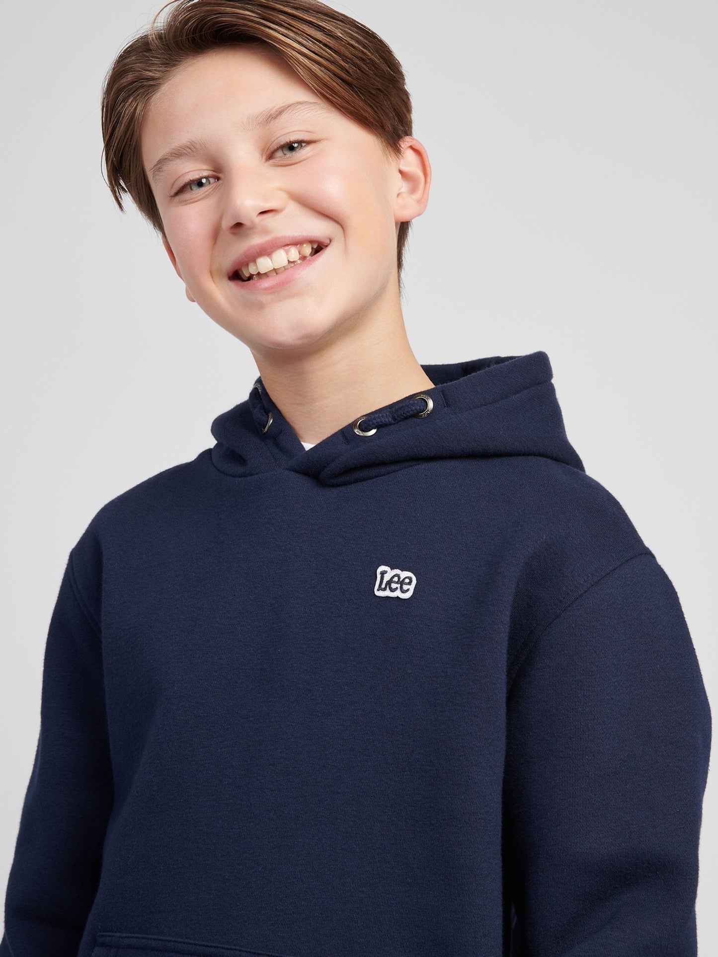 Dsiney Kidz - Lee Blue Badge Hoodie image 5