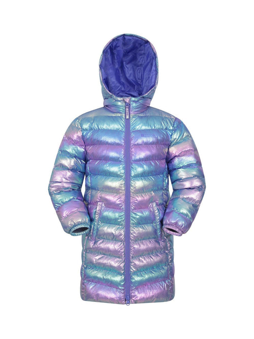 Dsiney Kidz - Mountain Warehouse Iridescent Florence Longline Padded Jacket image 1